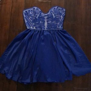 Millau blue dress